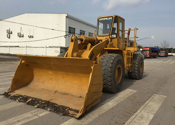 2008 Year Used CAT Wheel Loader /  966C Front Payloader Yellow Color