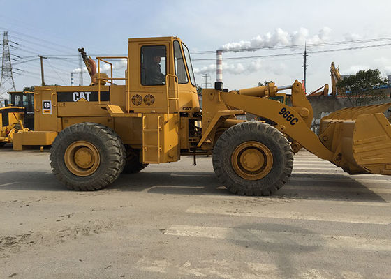 2008 Year Used CAT Wheel Loader /  966C Front Payloader Yellow Color