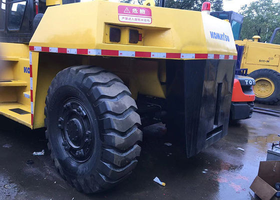 Komatsu Fd250z Second Hand Forklifts , 25T Used Forklift Heavy Duty