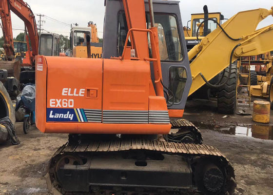 0.3M3 Capacity Old Hitachi Excavators Crawler EX60-1 Weight 6000KG