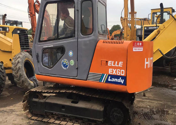 0.3M3 Capacity Old Hitachi Excavators Crawler EX60-1 Weight 6000KG