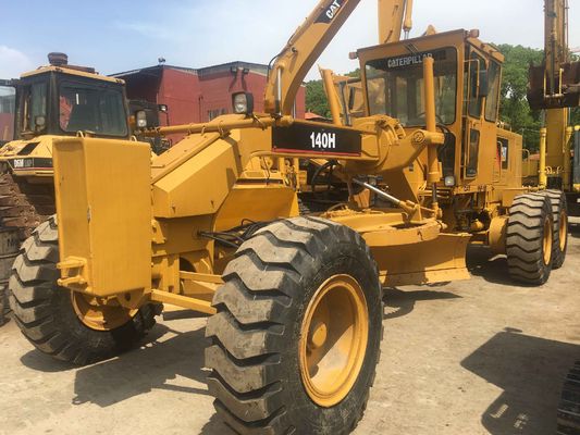 Yellow Used 140H 185HP  Motor Grader