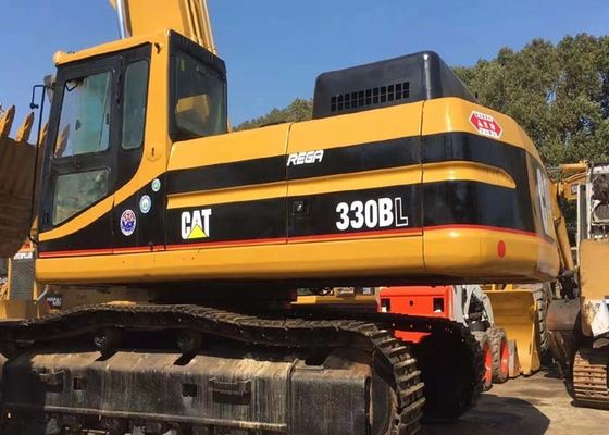 1.2M3 32 Ton 330B Old Crawler Used CAT Excavators