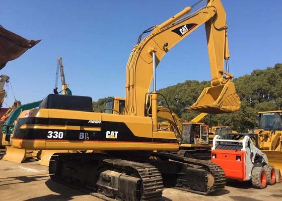 1.2M3 32 Ton 330B Old Crawler Used CAT Excavators